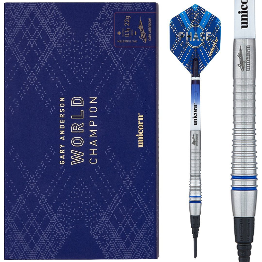 Unicorn W.C Gary Anderson Phase 6 90% Softdart