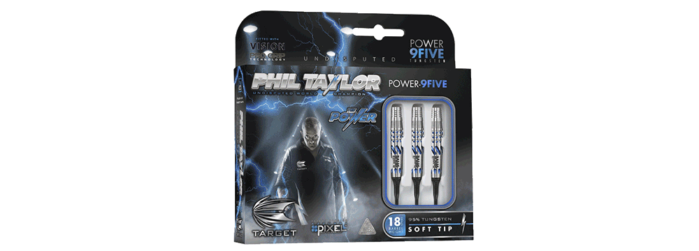 Target-Japan Phil Taylor The Power 9Five Original 18g Softdart