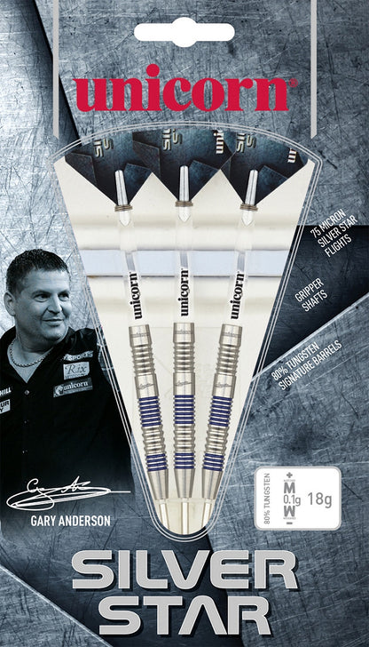 Unicorn Silver Star Gary Anderson Steeldart