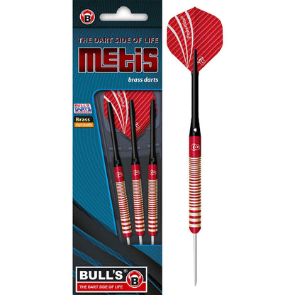 BULL'S Metis rot Brass Steeldart