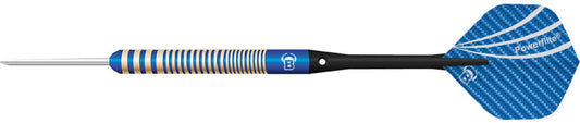 BULL'S Metis blau Brass Steeldart