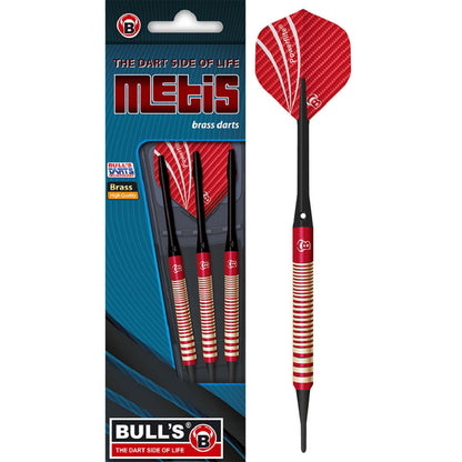 BULL'S Metis rot Brass Softdart