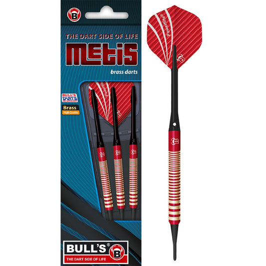 BULL'S Metis rot Brass Softdart