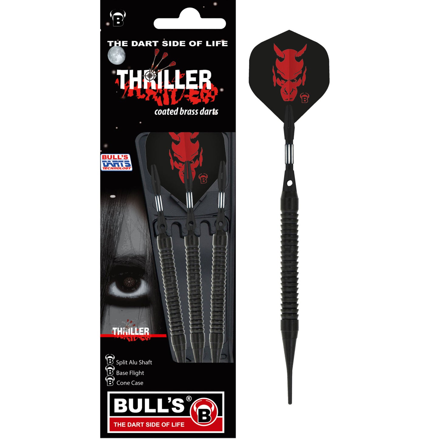 BULL'S Thriller Brass Softdart