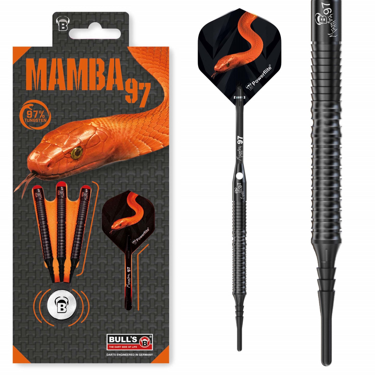 BULL'S Mamba 97 M6 Softdart 18g