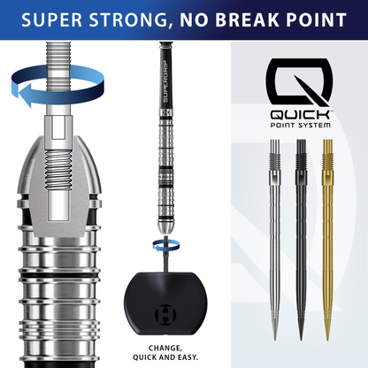 Harrows Micro Quick Points - schwarz