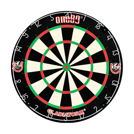 One80 Gladiator III Plus WDF logo Steeldart Board