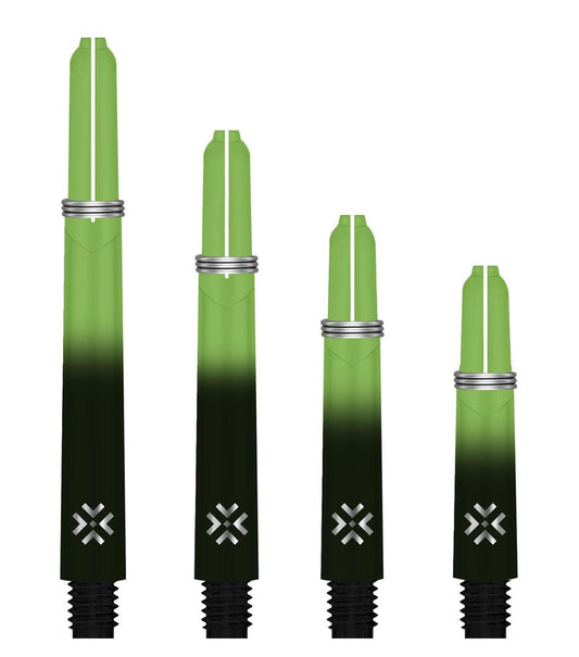 Bullet Shafts Black / Green