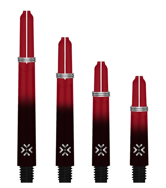 Bullet Shafts Black / Red
