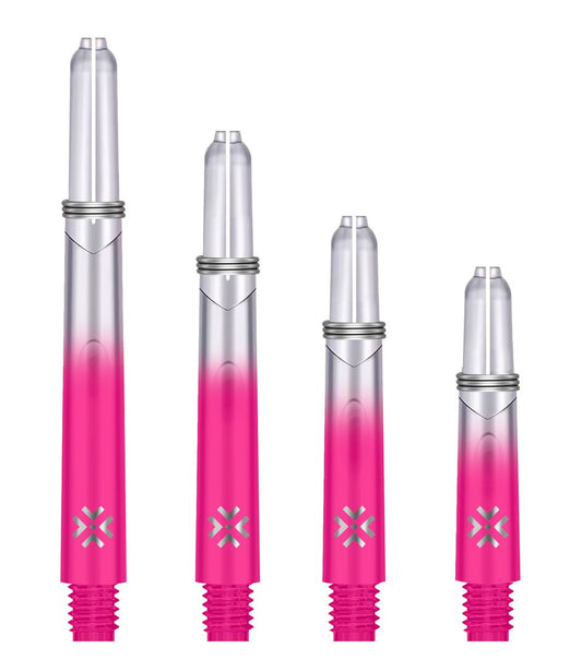 Bullet Shafts Transparent / Pink