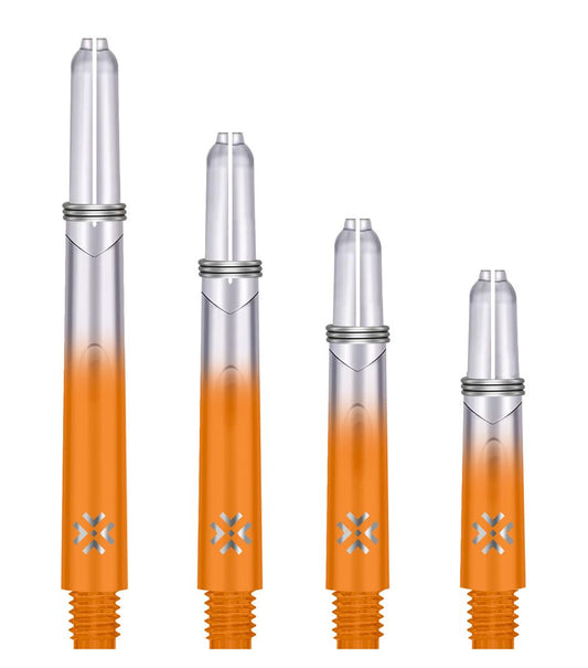 Bullet Shafts Transparent / Orange