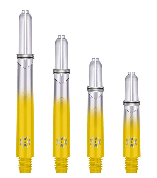 Bullet Shafts Transparent / Yellow