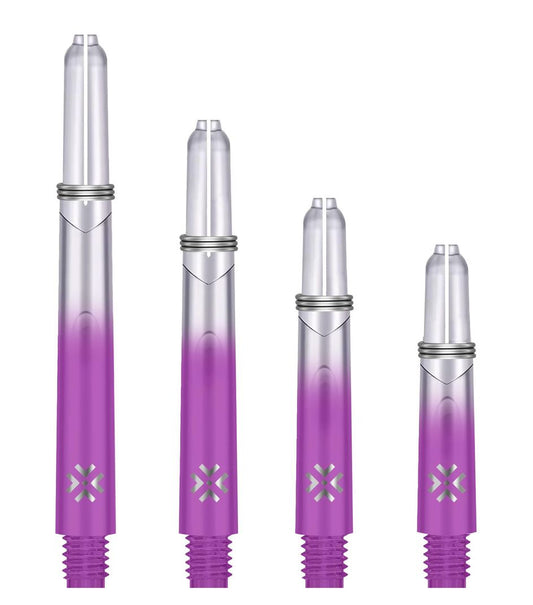 Bullet Shafts Transparent / Purple