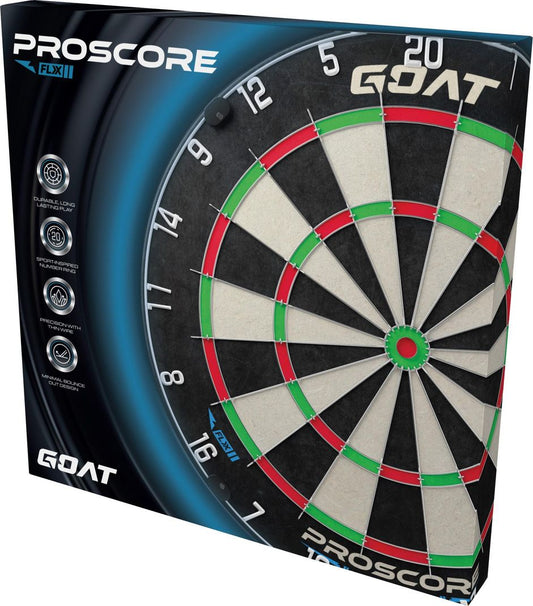 GOAT FLX Proscore Sisal Steeldartboard