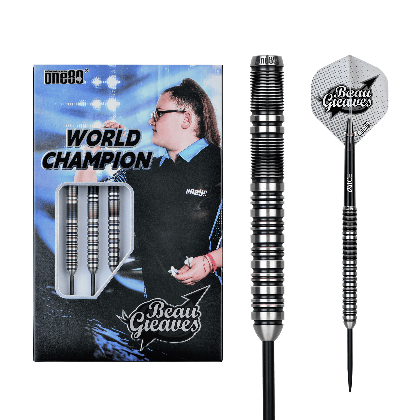 One80 Beau Greaves Steeldart - World Champion