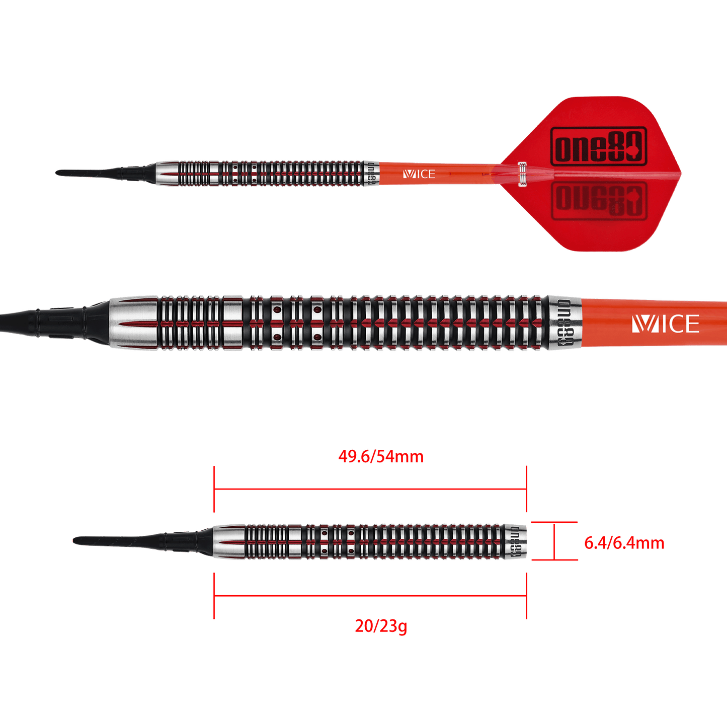 One80 Nasir Bomba V2 Softdart 20g