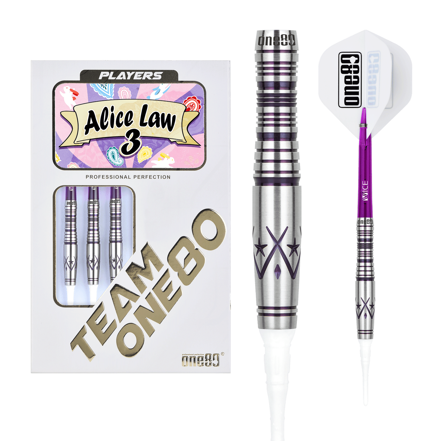 One80 Alice Law Gen 3  Signature Softdart