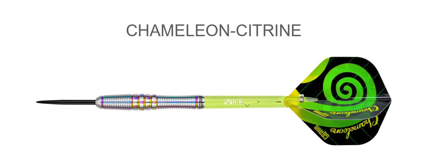 One80 Chameleon Citrine Steeldart