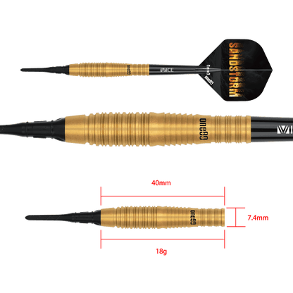 One80 Sandstorm 02 - 18g Softdart