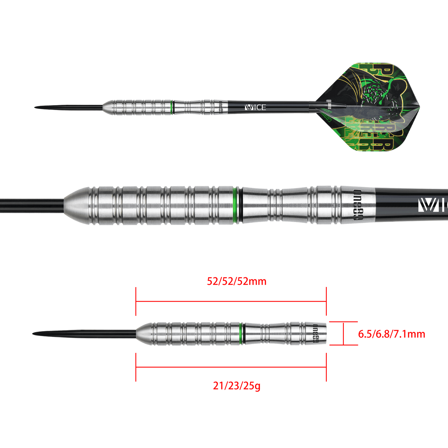 One80 Panther H Steeldart