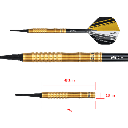 One80 Dave Ladley 20g Signature Softdart