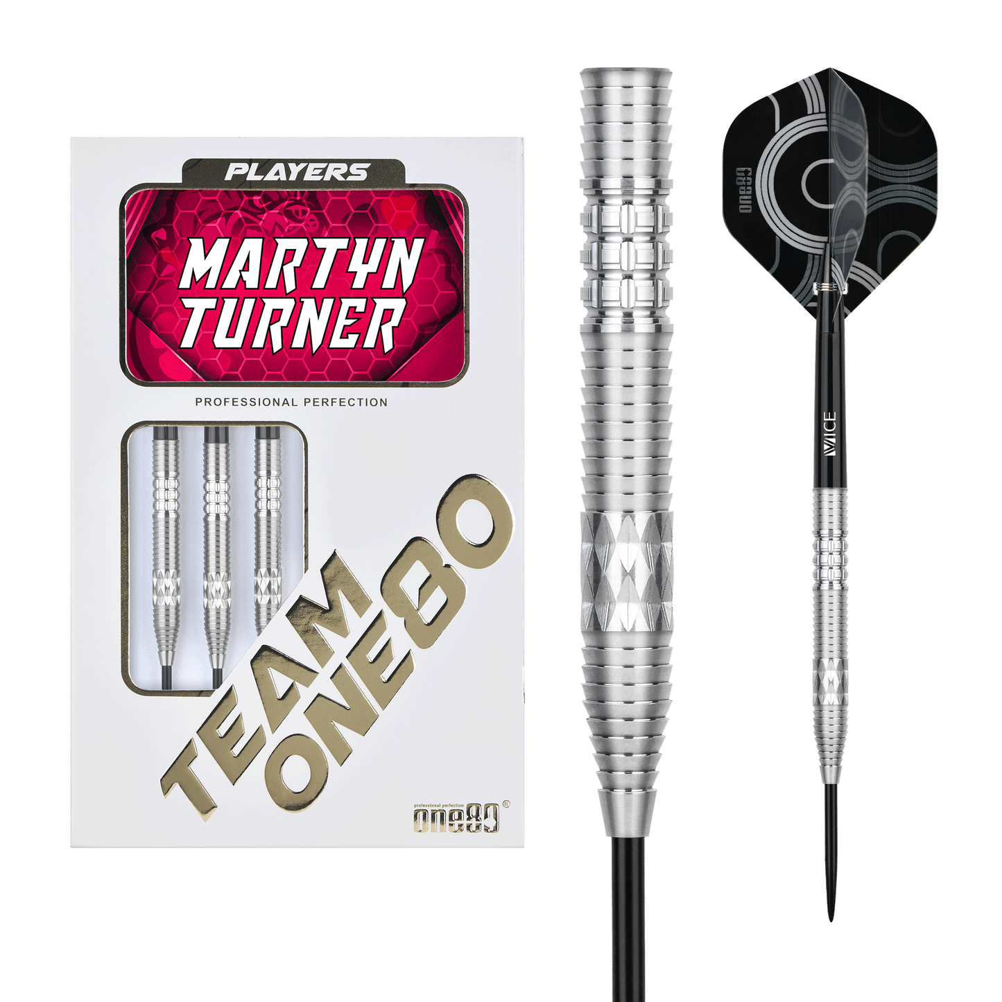 One80 Martyn Turner 22g Signature Steeldart