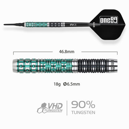 ONE80 Ludo Le Mat Signature Softdart