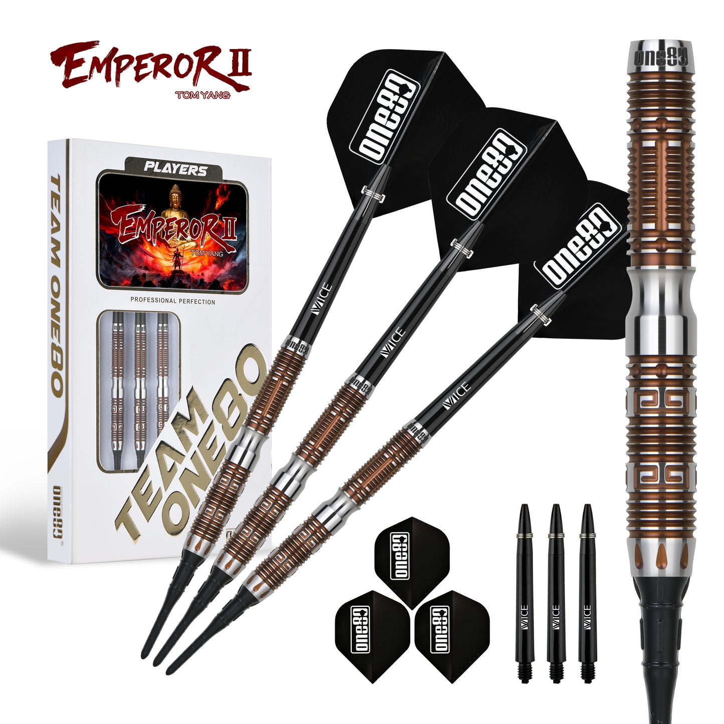 One80 Tom Yang Emperor II 19g Softdart