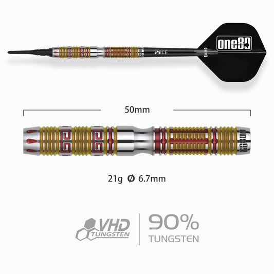 One80 Tom Yang Emperor II 21g Softdart