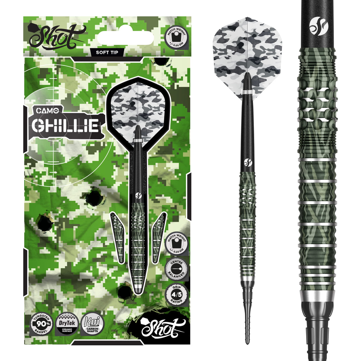 Shot Camo Ghillie 20 gr Softdart
