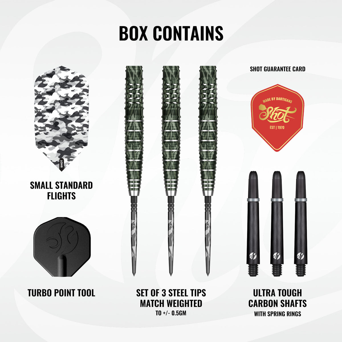 Shot Camo Ghillie 90% TP Steeldart