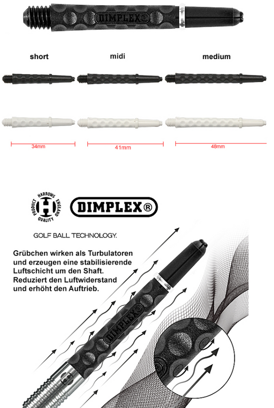 Harrows Dimplex Shafts