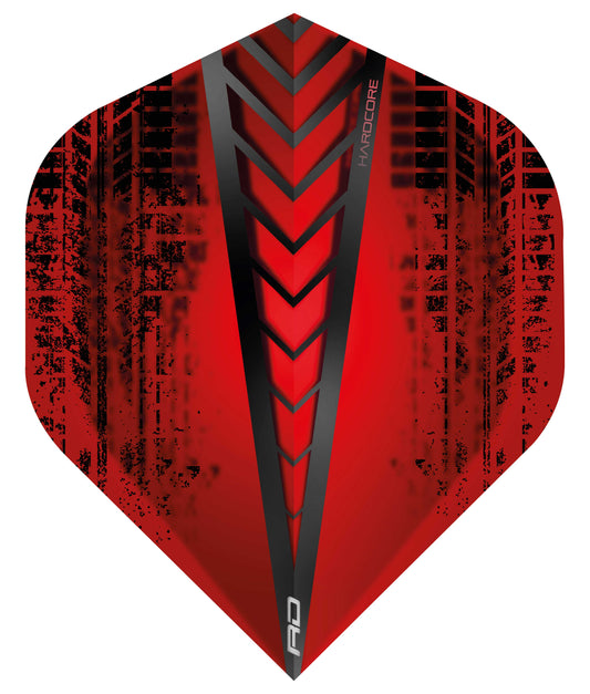 RedDragon Hardcore Radical Red Dart Flights