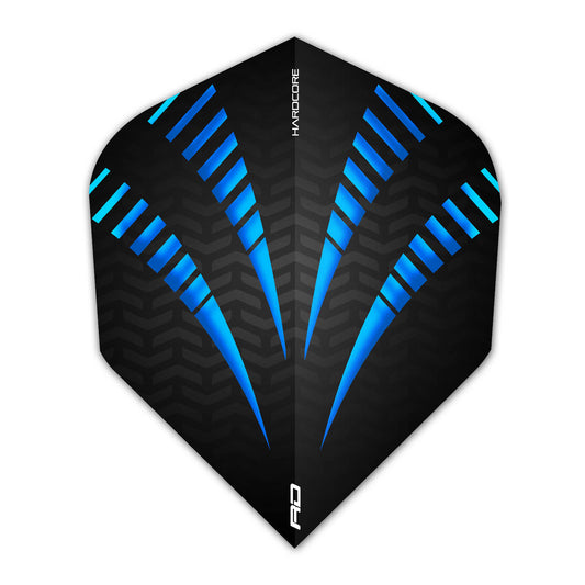 RedDragon Hardcore Radical Blue Dart Flights