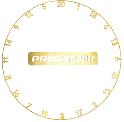 Precise180 Zahlenring - Gold