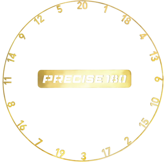 Precise180 Zahlenring - Gold