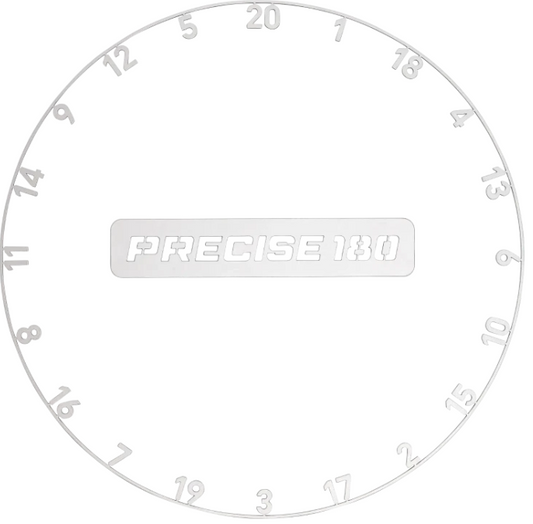 Precise180 Zahlenring - Gunmetal