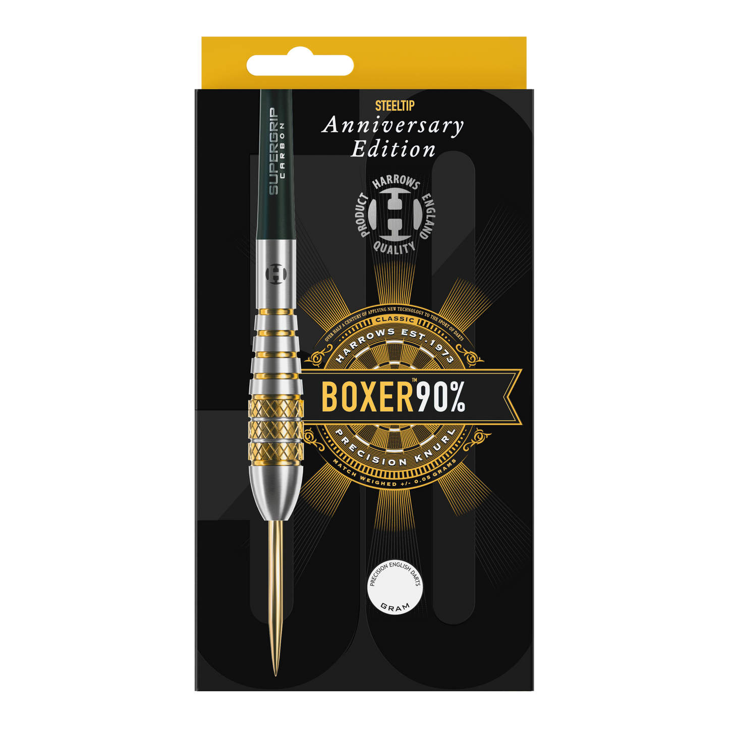 Harrows Boxer Bomb Anniversary Edition 90% Steeldarts