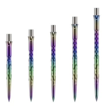 Caliburn EVO Dart Points - HAN G2 rainbow