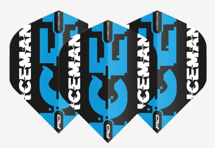 RedDragon Hardcore Gerwyn Price - Black & Blue Logo Flights