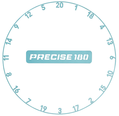 Precise180 Zahlenring - Infinity Blue