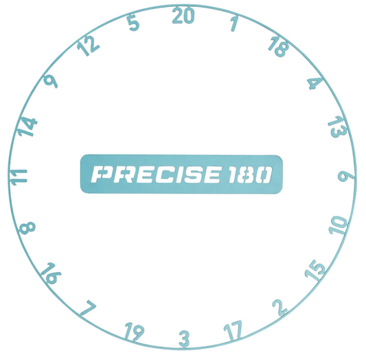 Precise180 Zahlenring - Infinity Blue