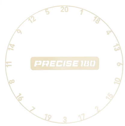 Precise180 Zahlenring - Ivory Sisal