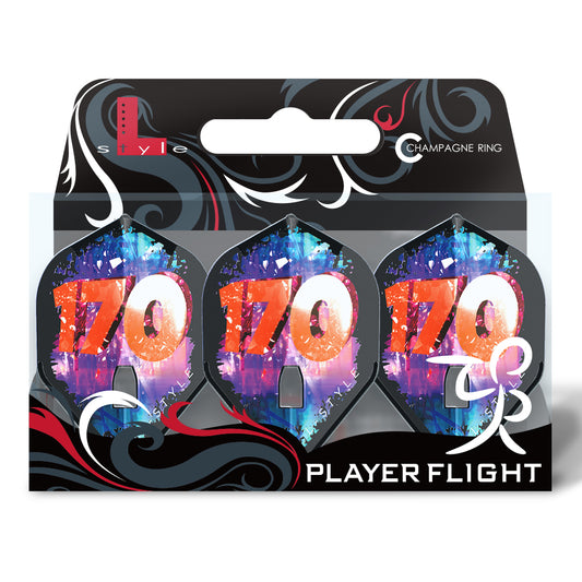 L-Style Flights Fallon Sherrock V4 schwarz