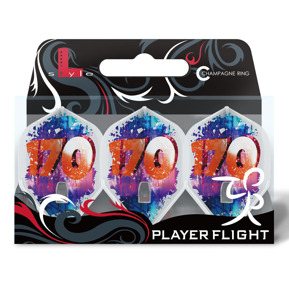 L-Style Flights Fallon Sherrock V4 clear white