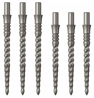 Mission Steeldart Spitzen Lunar CS silber