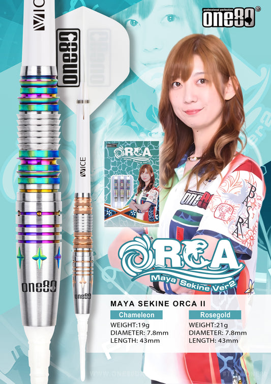 One80 Maya Sekine Orca Gen 2 Signature Softdart