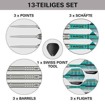 Target Hydro 90% 03 Swiss Point Steeldart