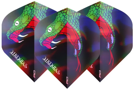 RedDragon Peter Wright Snakebite Holographic Dart Flights