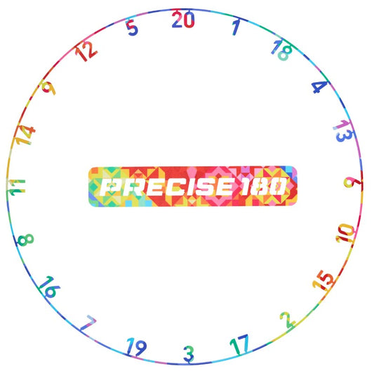 Precise180 Zahlenring - Polychrome
